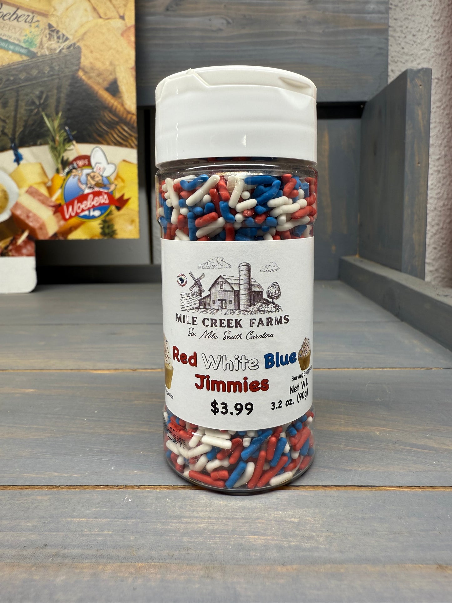 Red White Blue Jimmies