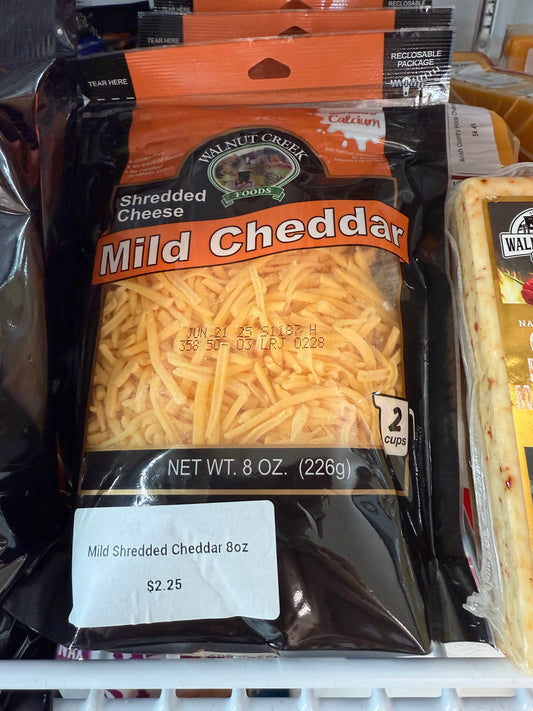 Mild Cheddar, Shredded Cheese