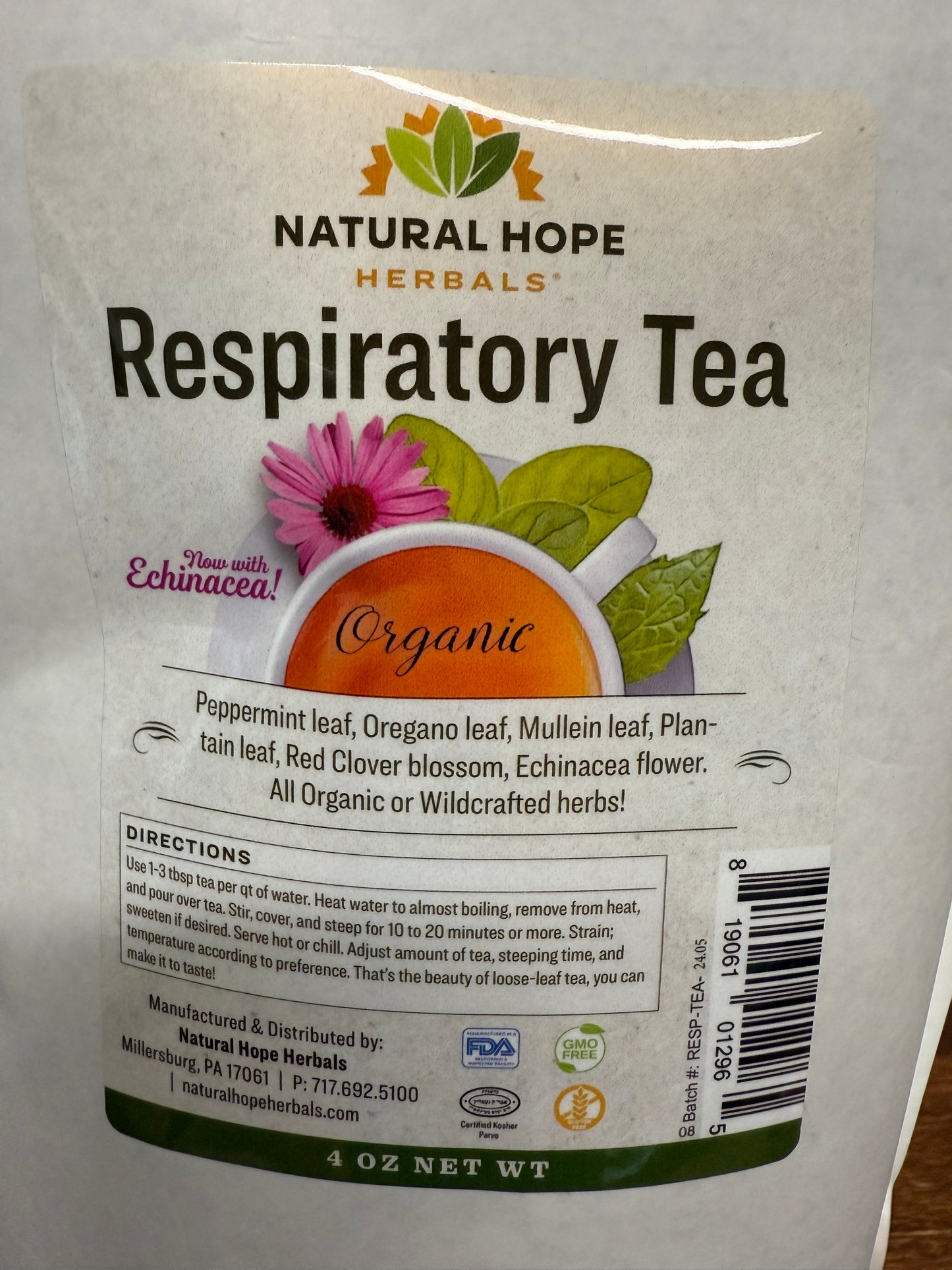 Natural Hope Respiratory Tea