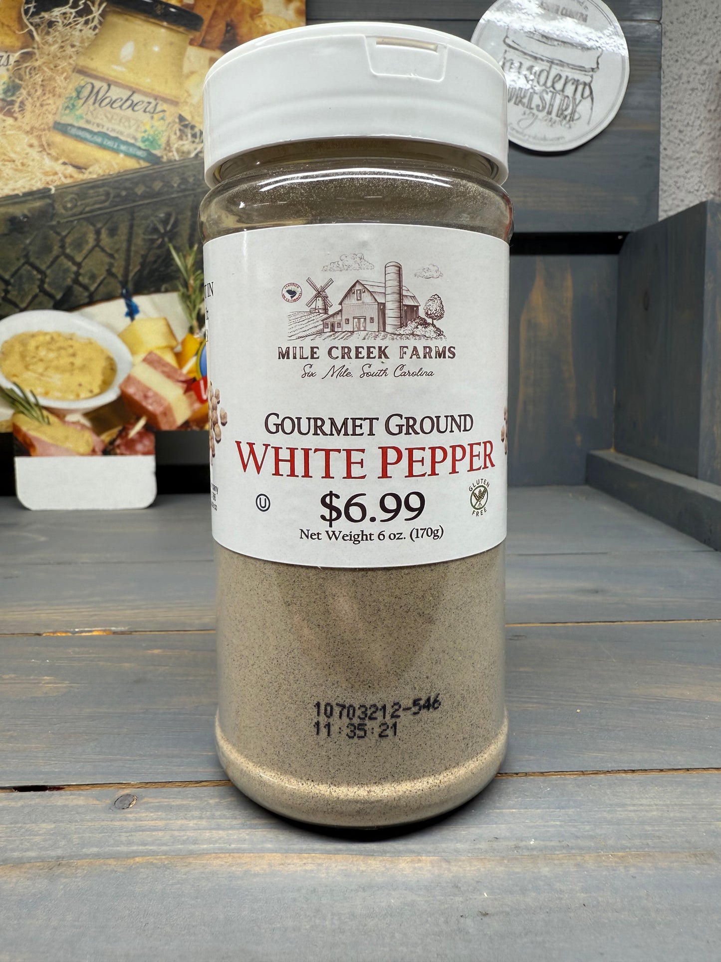 Gourmet Ground White Pepper