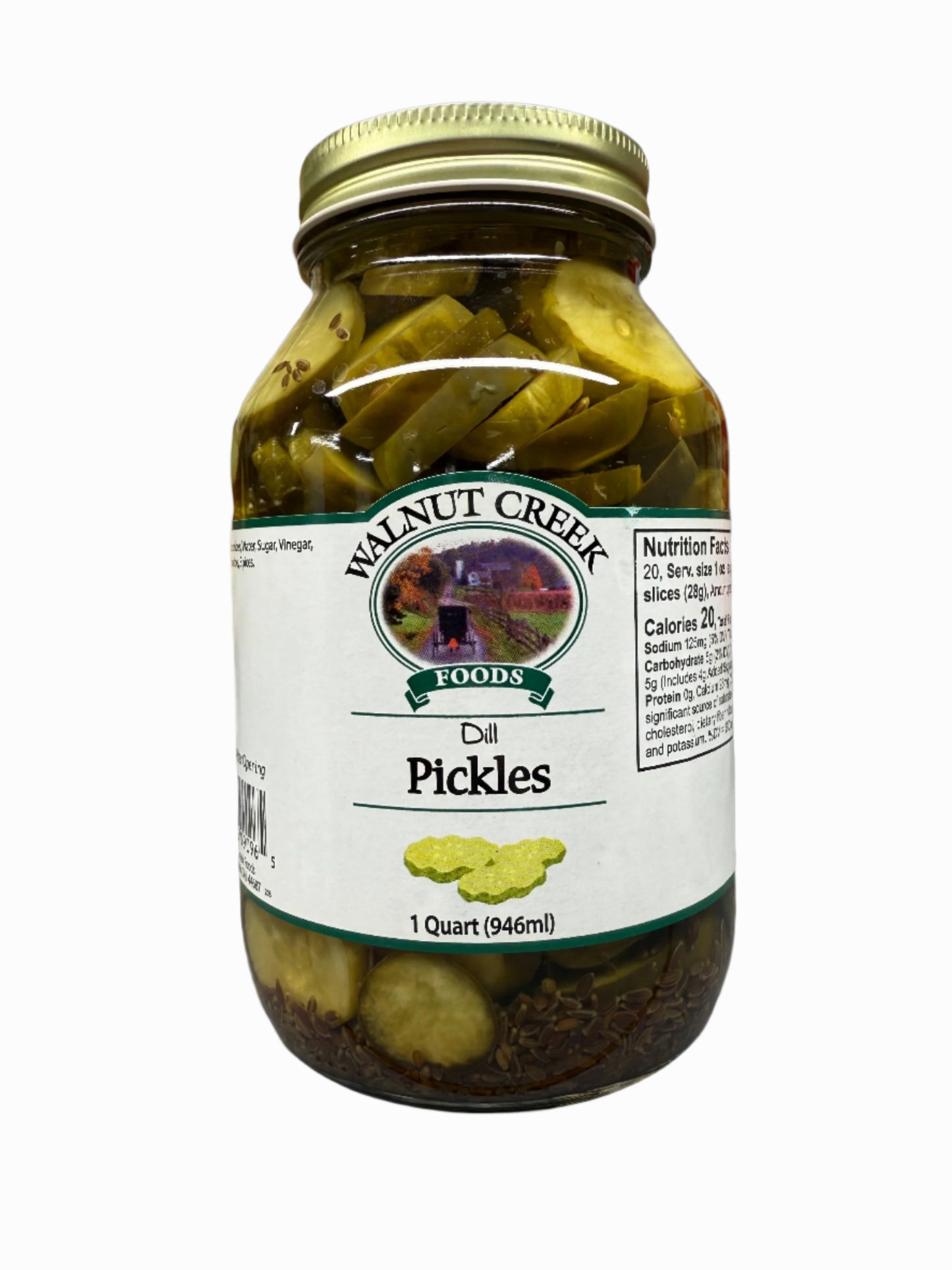 Walnut Creek Dill Pickles (Sliced)