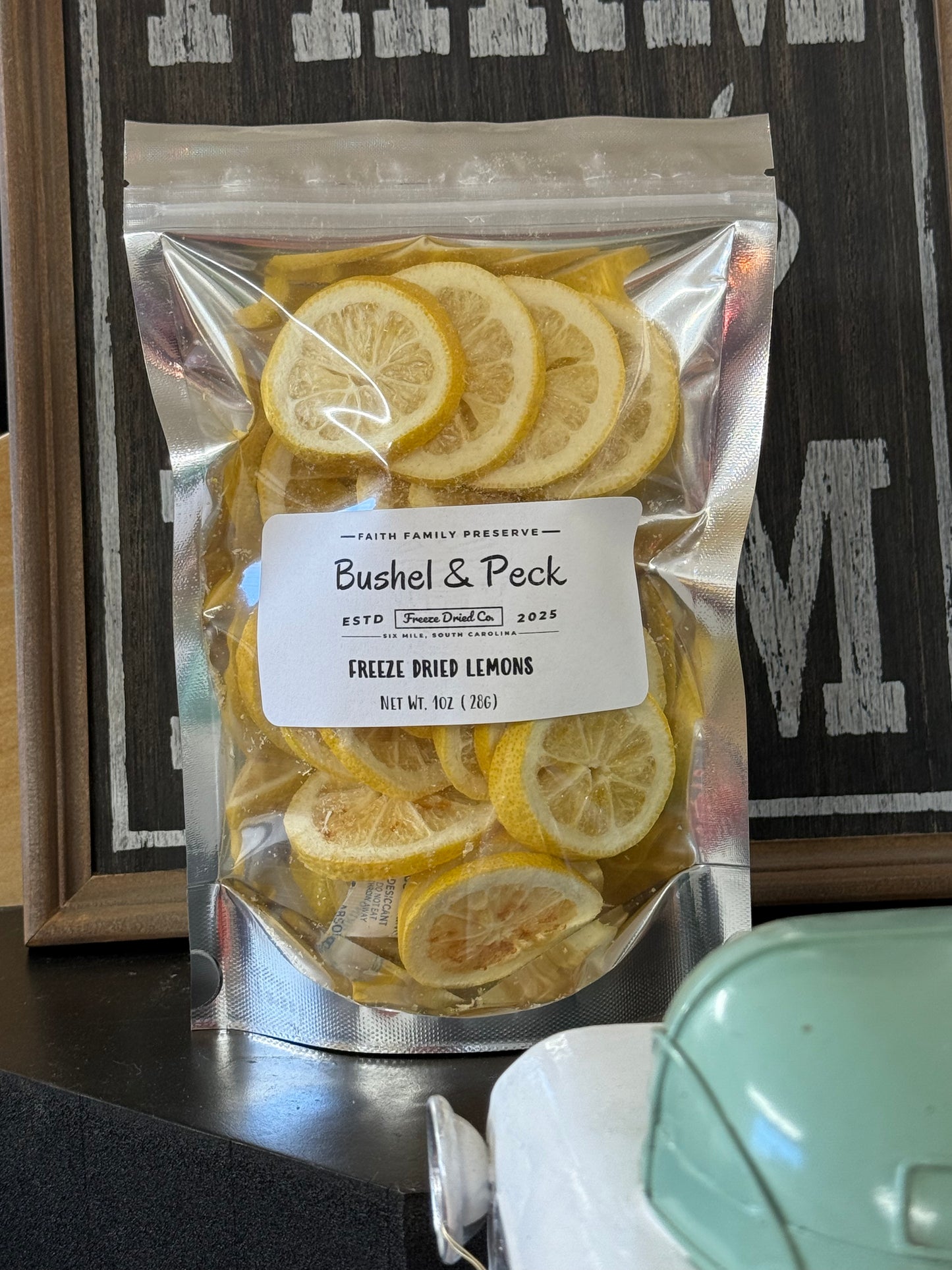 Freeze Dried Lemon Slices