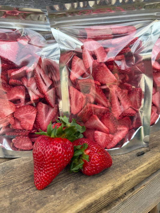 Mile Creek Farm Freeze Dried Strawberries